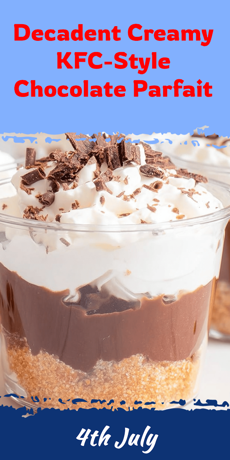 Creamy KFC-Style Chocolate Parfait Copycat