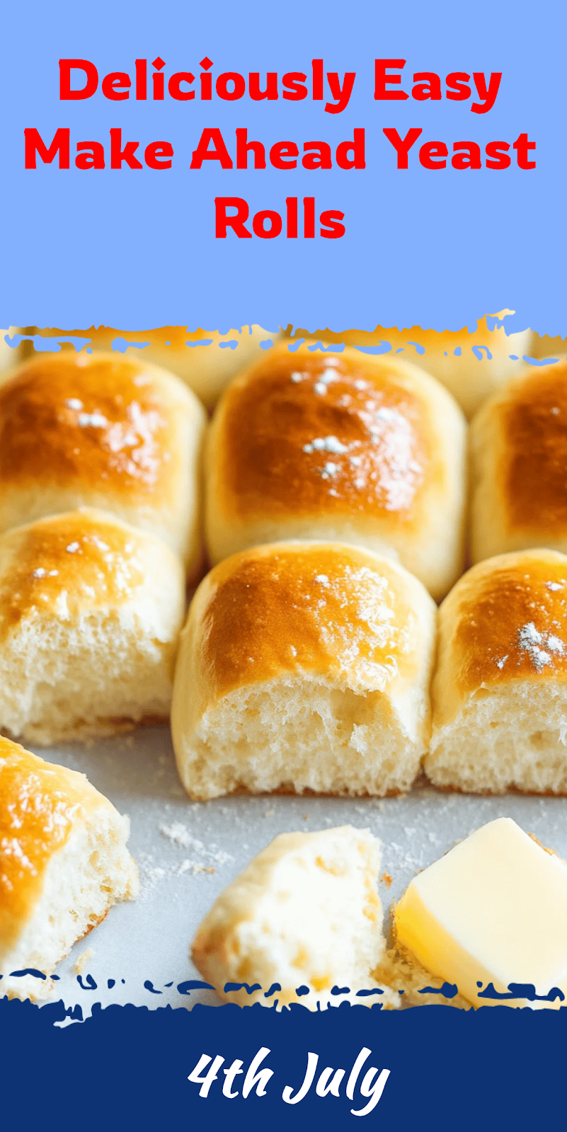Make Ahead Yeast Rolls Recipe for Easy Baking