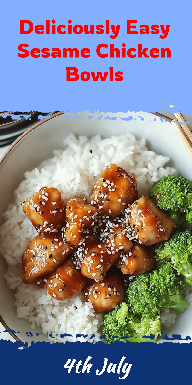 Sesame Chicken Bowls Recipe for Easy Dinners