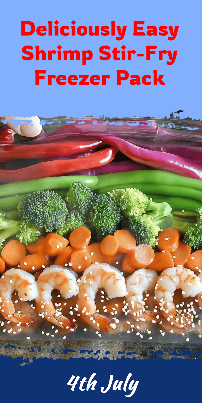 Easy Shrimp Stir-Fry Freezer Pack Recipe