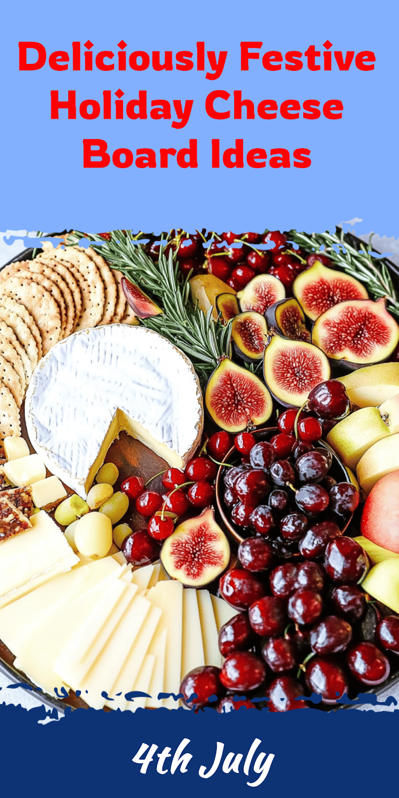 Festive Holiday Cheese Board Ideas