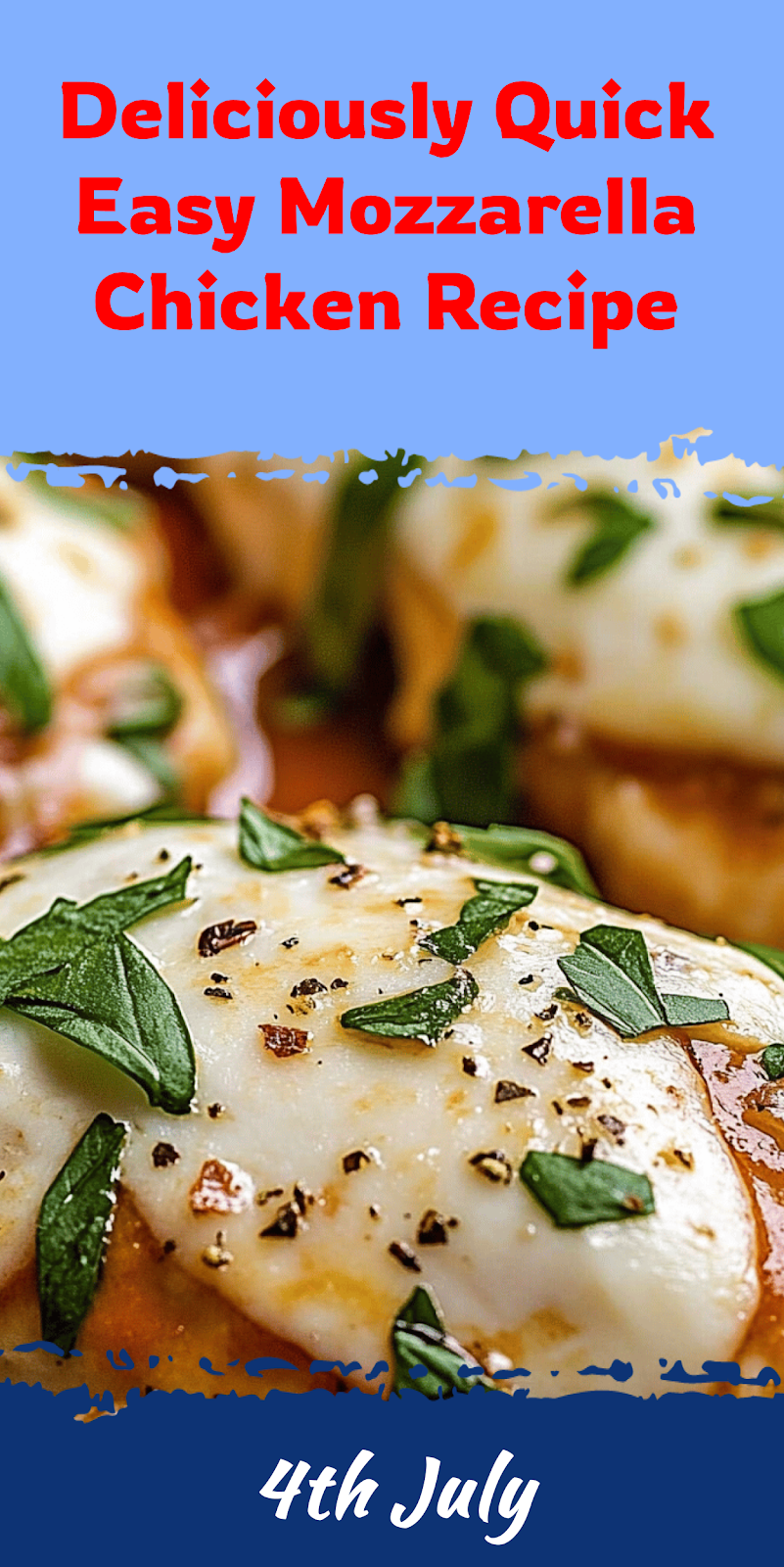 Quick Easy Mozzarella Chicken Recipe