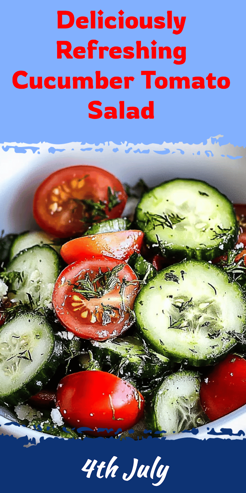 Refreshing Cucumber Tomato Salad Recipe