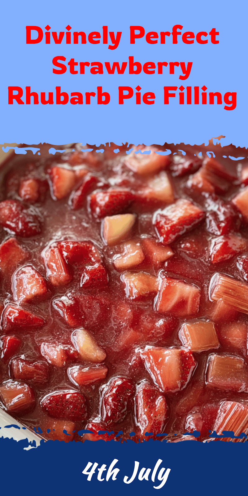 Perfect Strawberry Rhubarb Pie Filling Recipe
