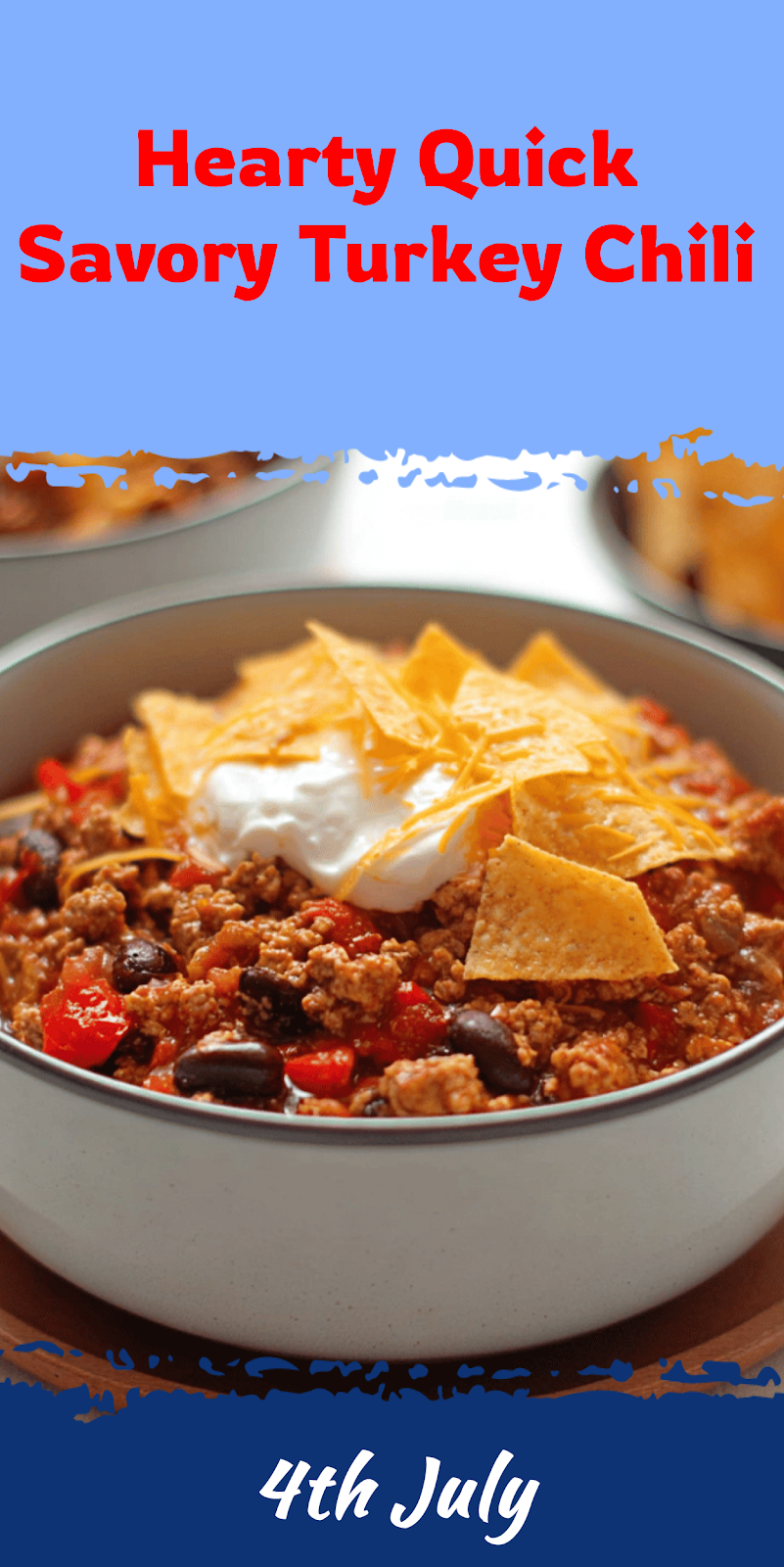 Hearty Quick Turkey Chili for Cool Days