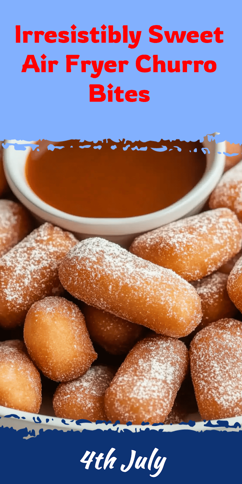 Sweet Air Fryer Churro Bites Recipe