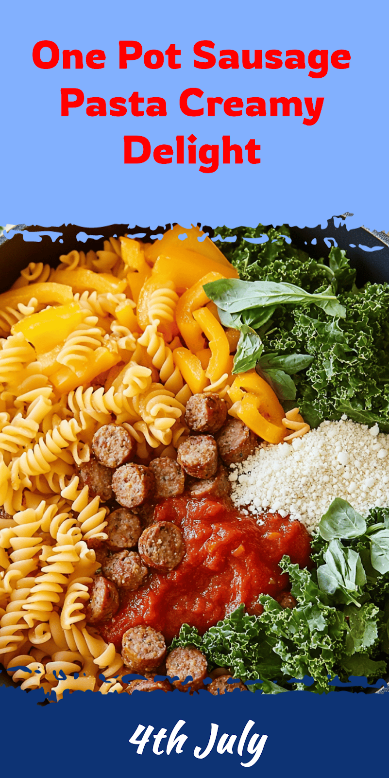 One Pot Sausage Pasta Recipe Delight