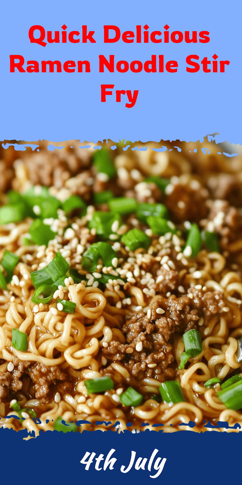 Quick Ramen Noodle Stir Fry Recipe