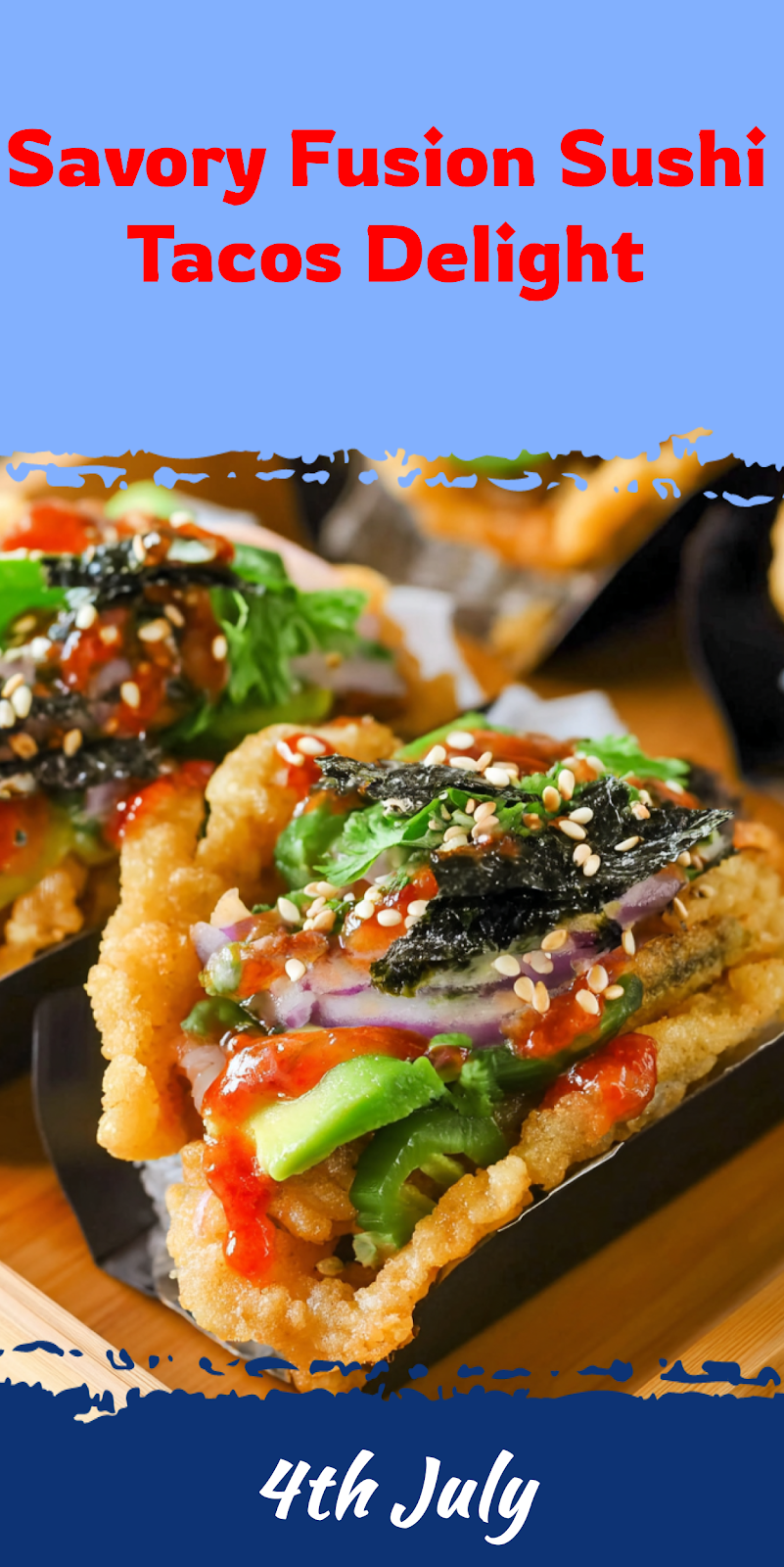 Fusion Sushi Tacos Recipe