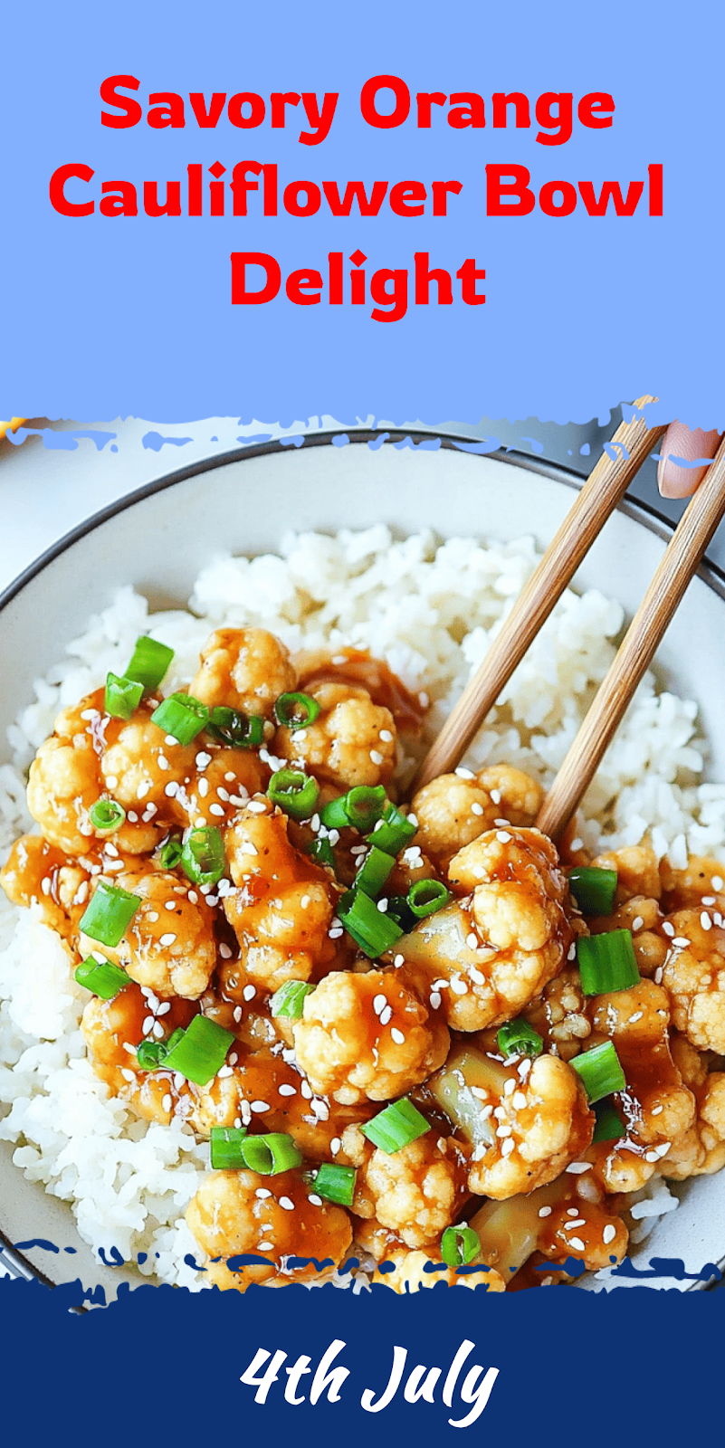 Orange Cauliflower Bowls Recipe Delight