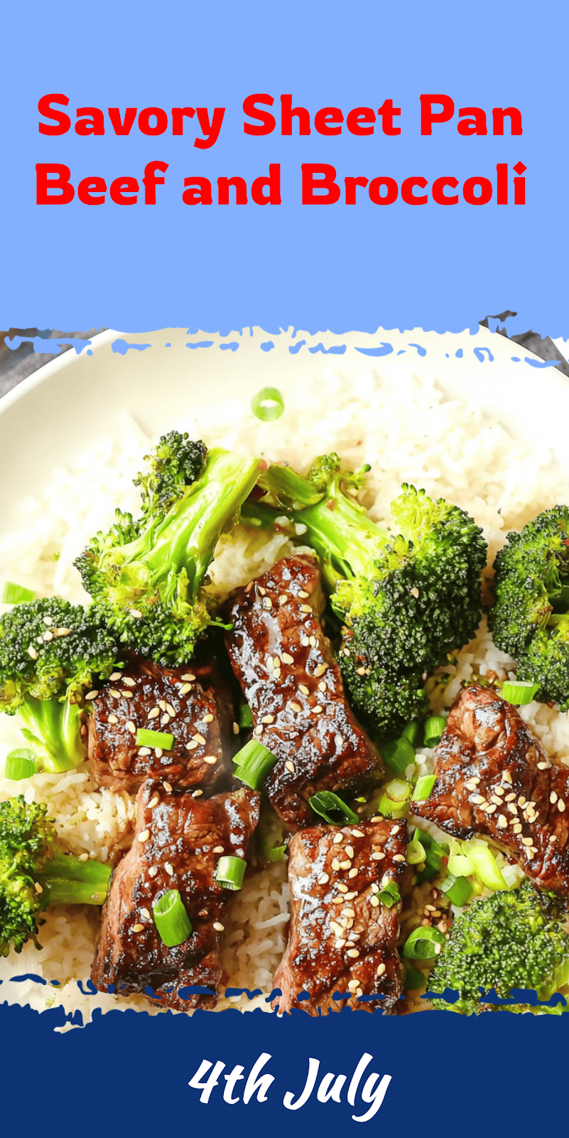 Sheet Pan Beef and Broccoli Recipe