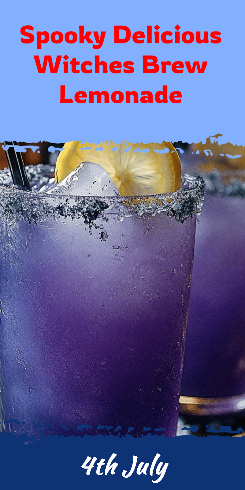 Witches Brew Lemonade Recipe for Halloween