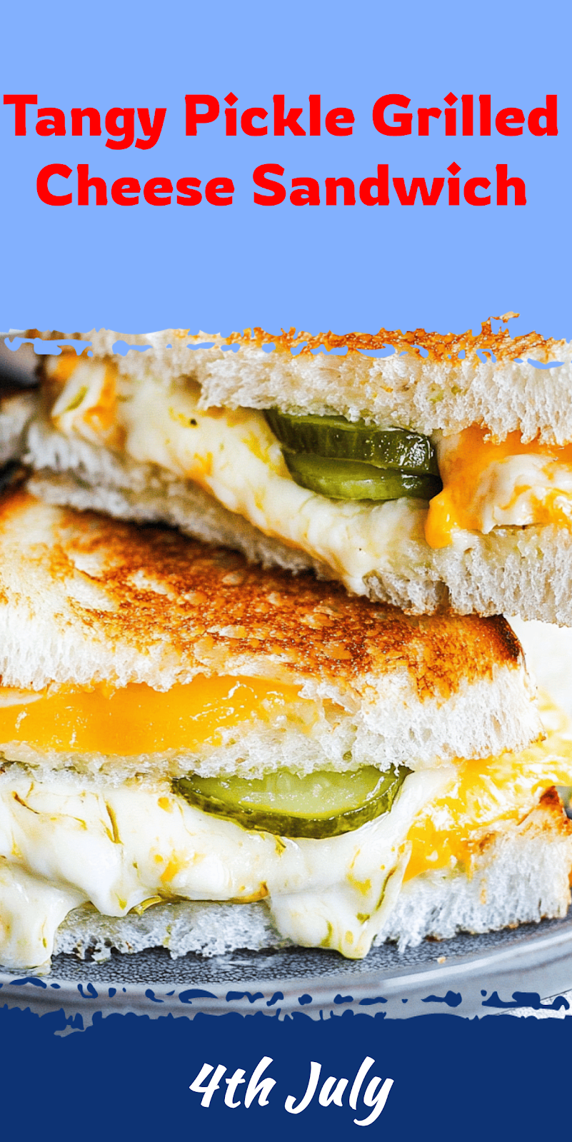 Pickle Grilled Cheese Sandwich Recipe