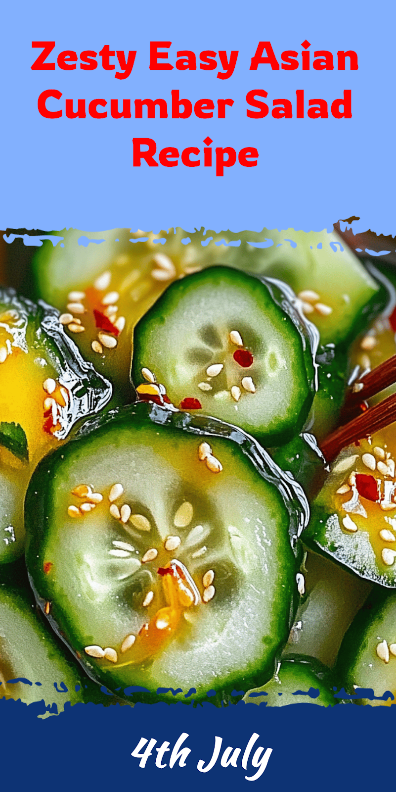 Easy Asian Cucumber Salad Recipe