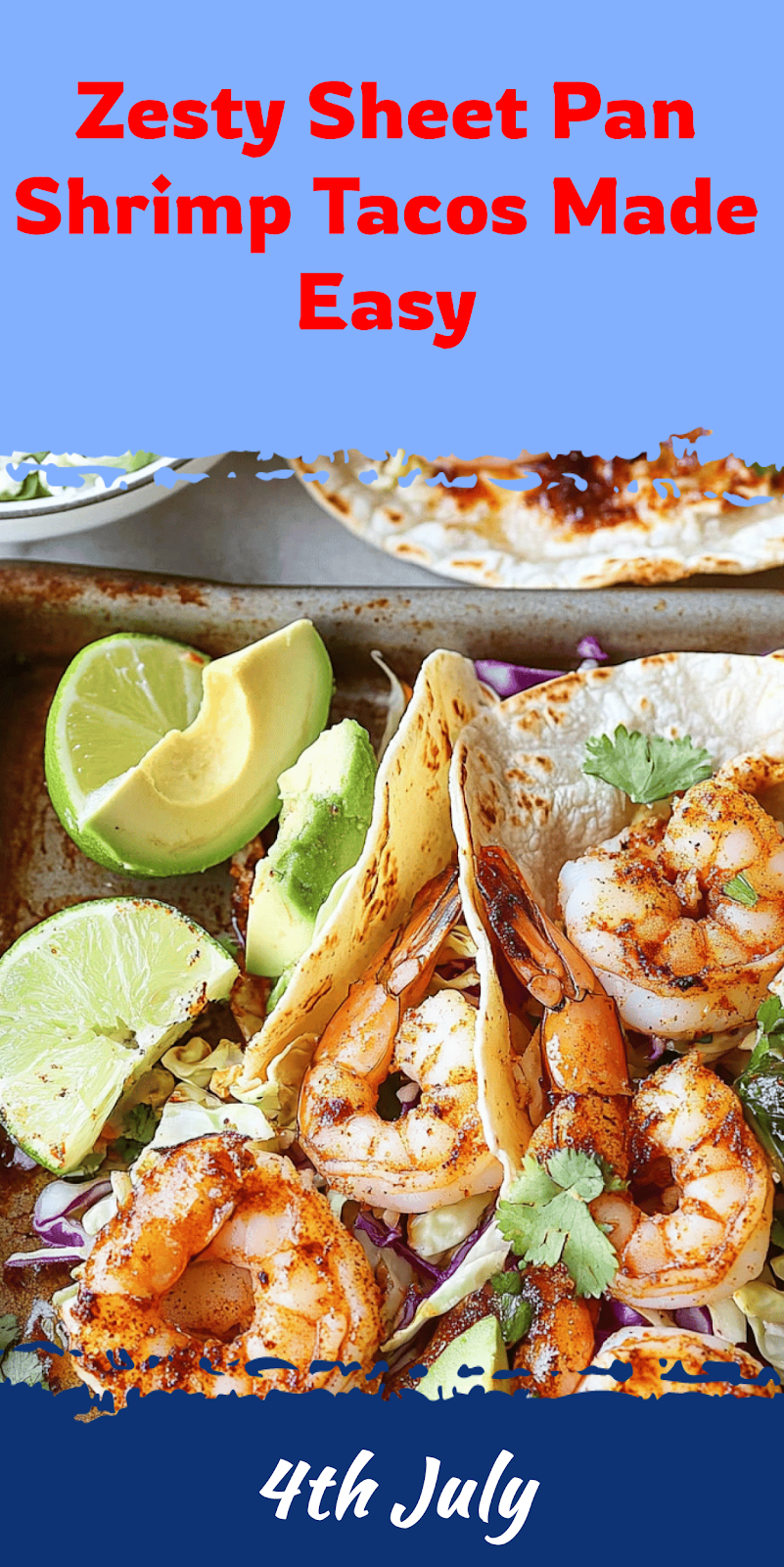 Sheet Pan Shrimp Tacos Made Easy
