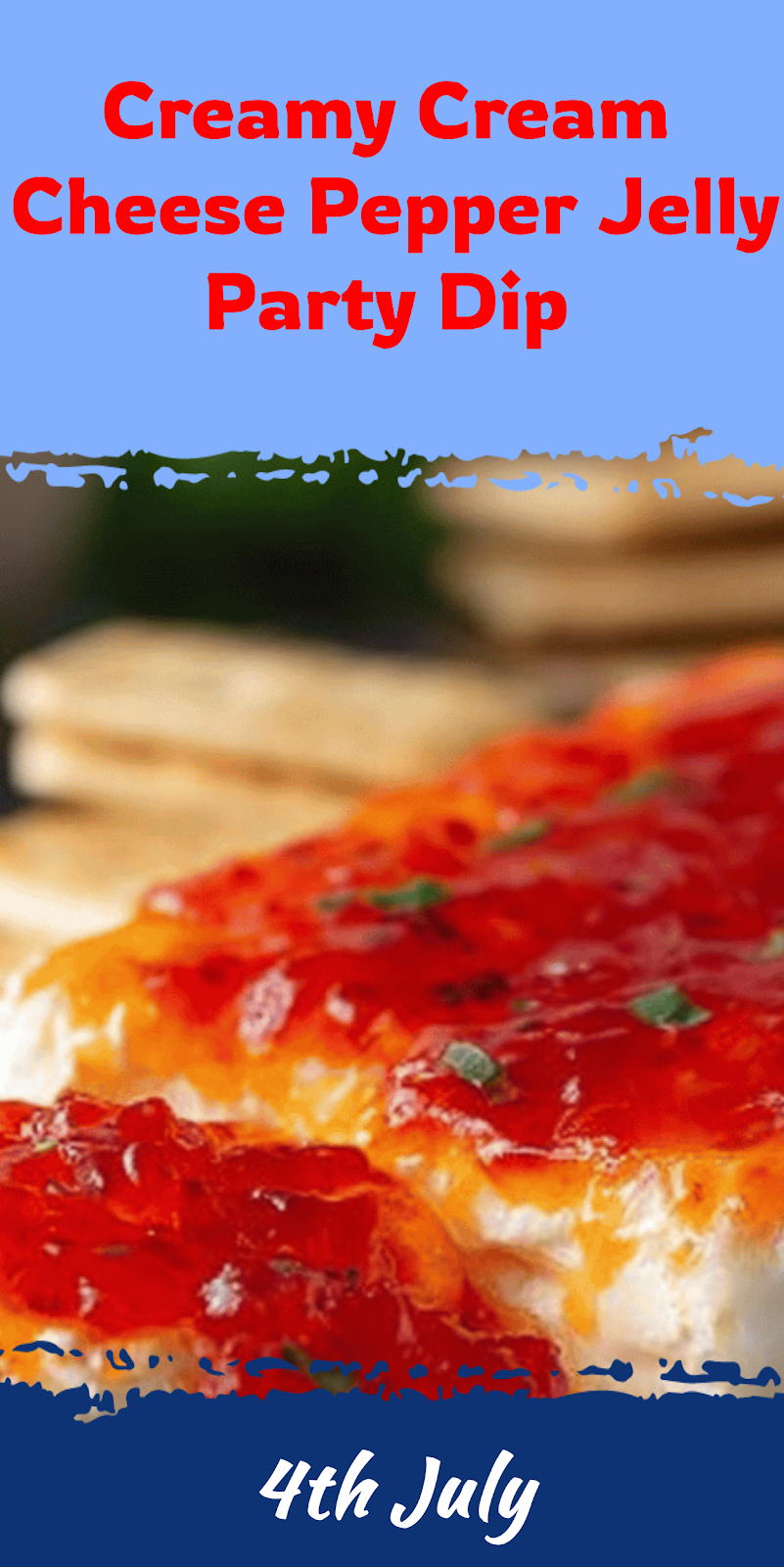Cream Cheese Pepper Jelly Party Dip