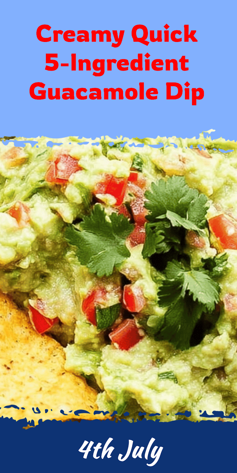 Quick 5-Ingredient Guacamole Dip