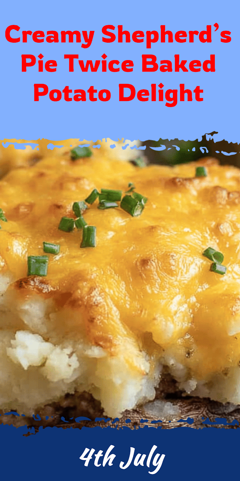 Shepherd’s Pie Twice Baked Potato Delight