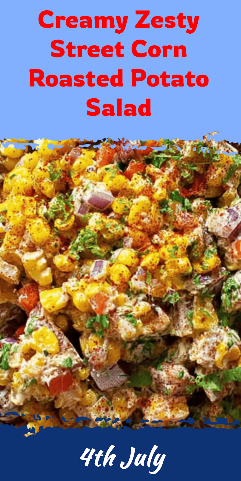 Zesty Street Corn Roasted Potato Salad
