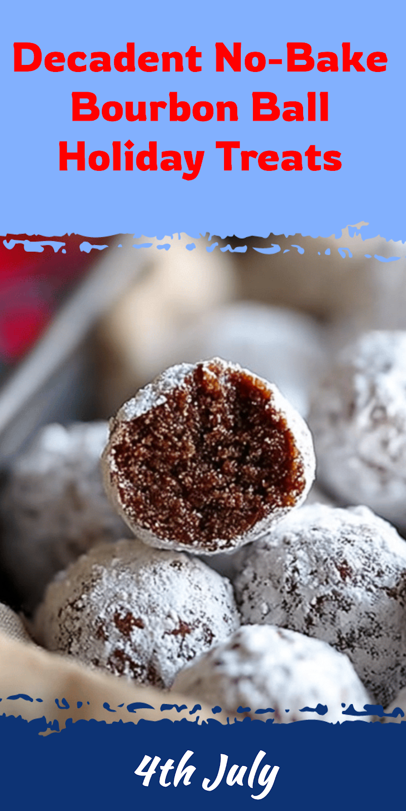 No-Bake Bourbon Ball Holiday Treats