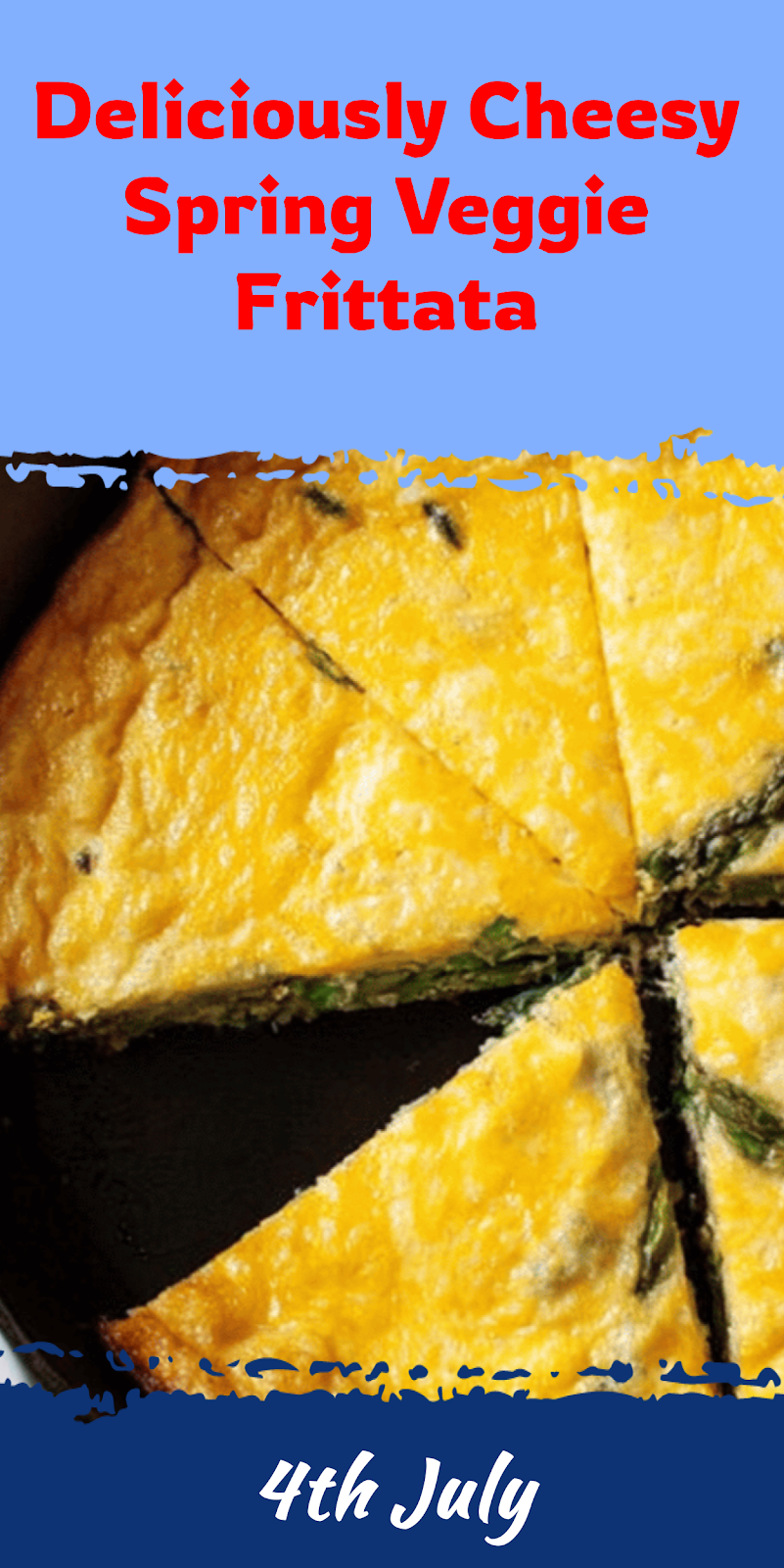 Spring Veggie & Cheese Frittata