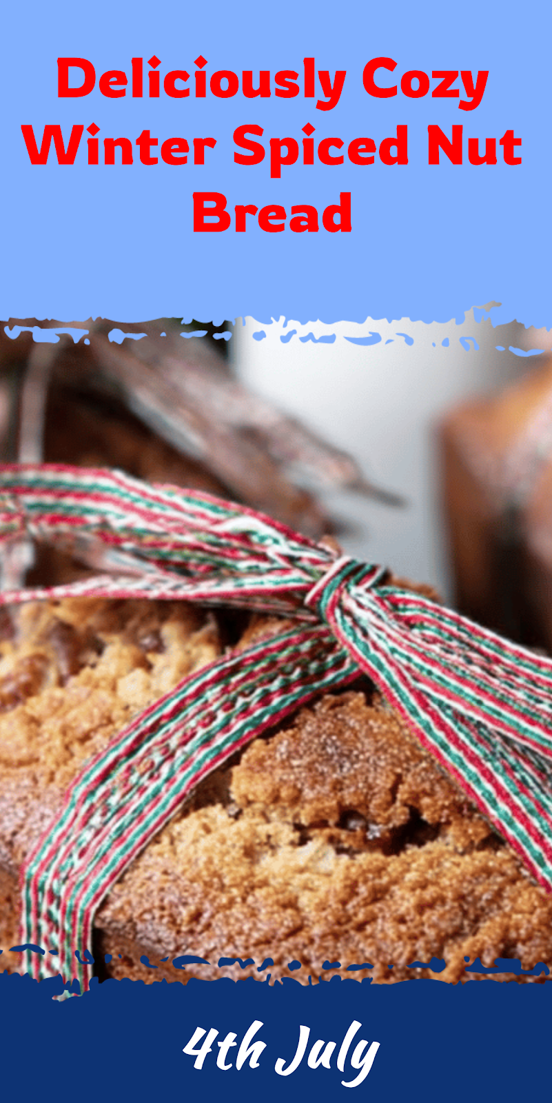 Cozy Winter Date Nut Bread with Spices