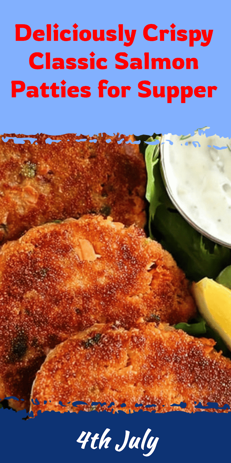 Classic Crispy Salmon Patties for Supper