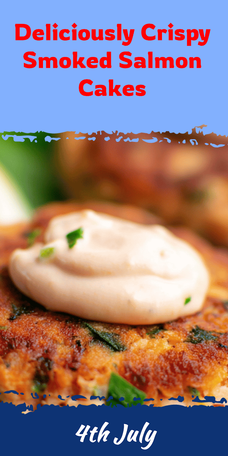 Smoked Salmon Cakes with Crispy Flakey Texture