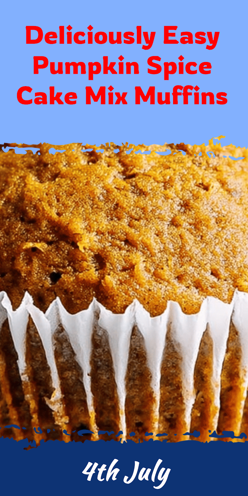 Easy Pumpkin Spice Muffins with Cake Mix