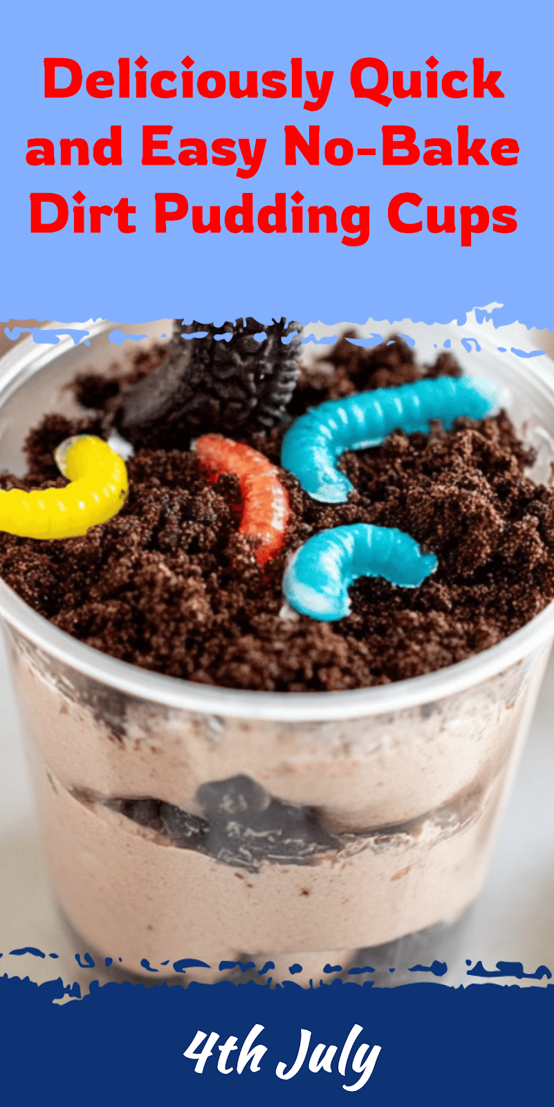 Quick and Easy No-Bake Dirt Pudding Cups