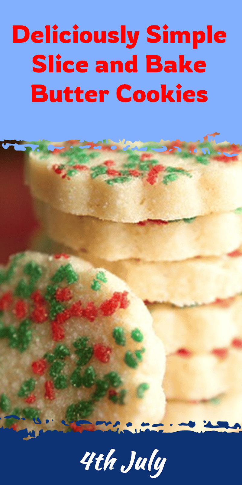 Simple Slice and Bake Butter Cookies
