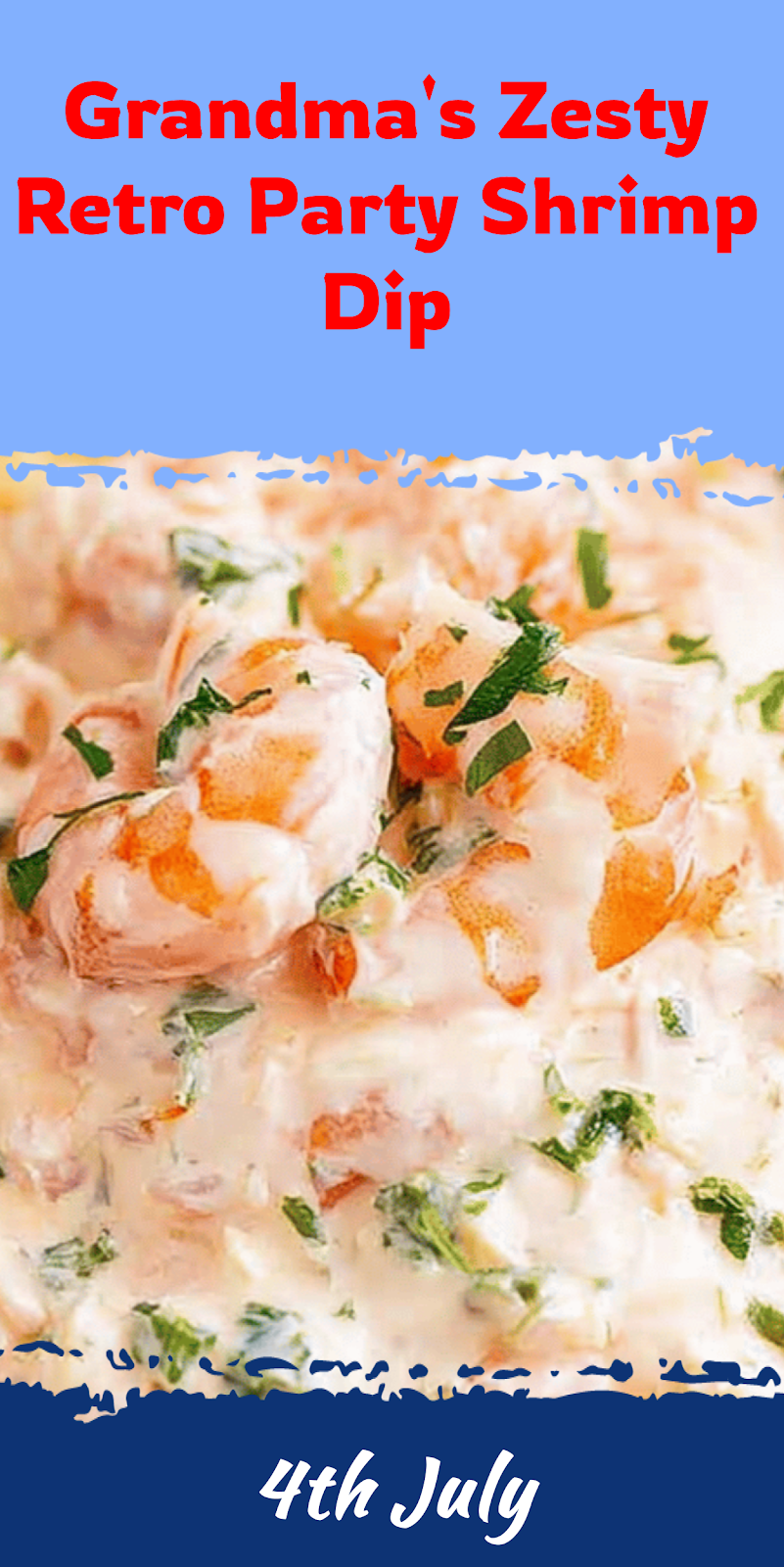 Grandma's Retro Party Shrimp Dip