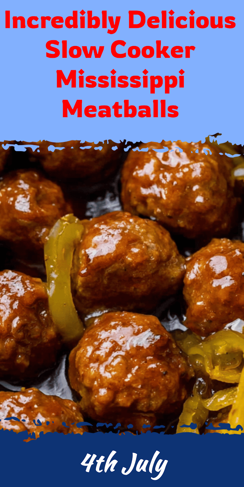 Slow Cooker Mississippi Meatballs with Rich Peppery Sauce