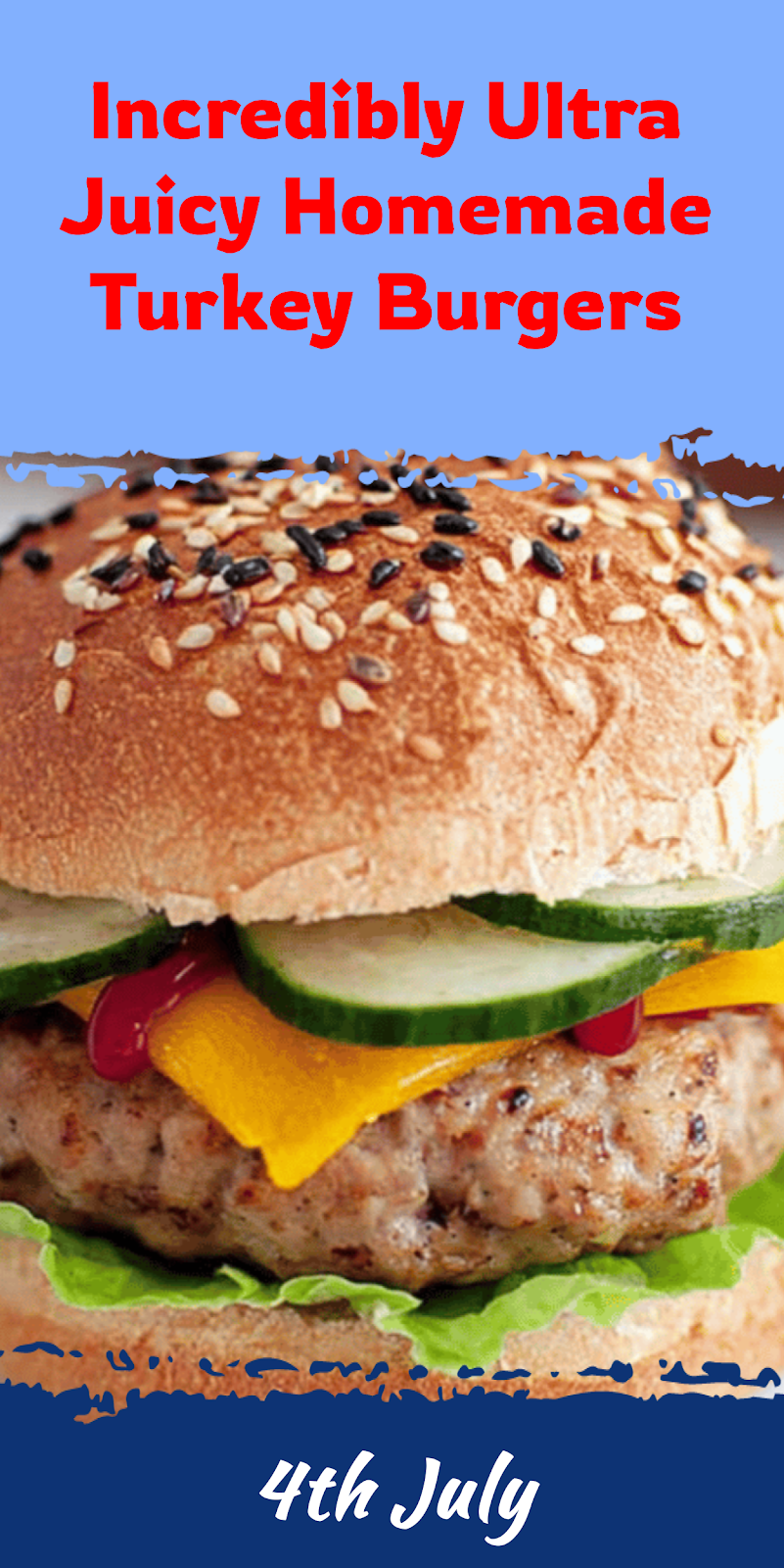 Ultra Juicy Homemade Turkey Burgers