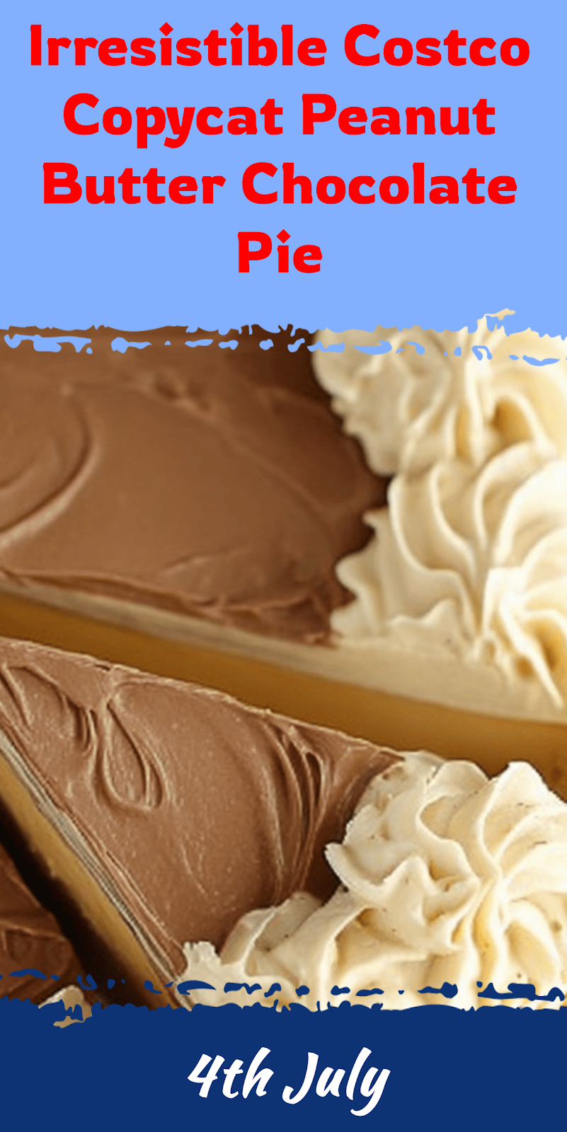 Costco Copycat Peanut Butter Chocolate Pie Recipe