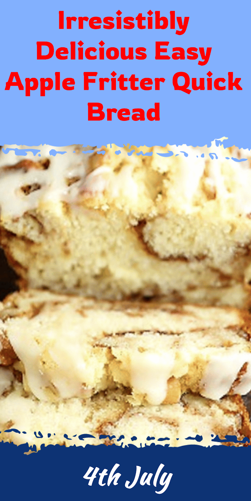 Easy Apple Fritter Quick Bread