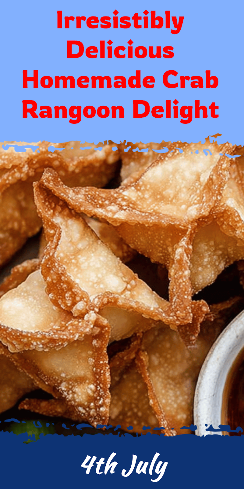 Homemade Crab Rangoon Delight