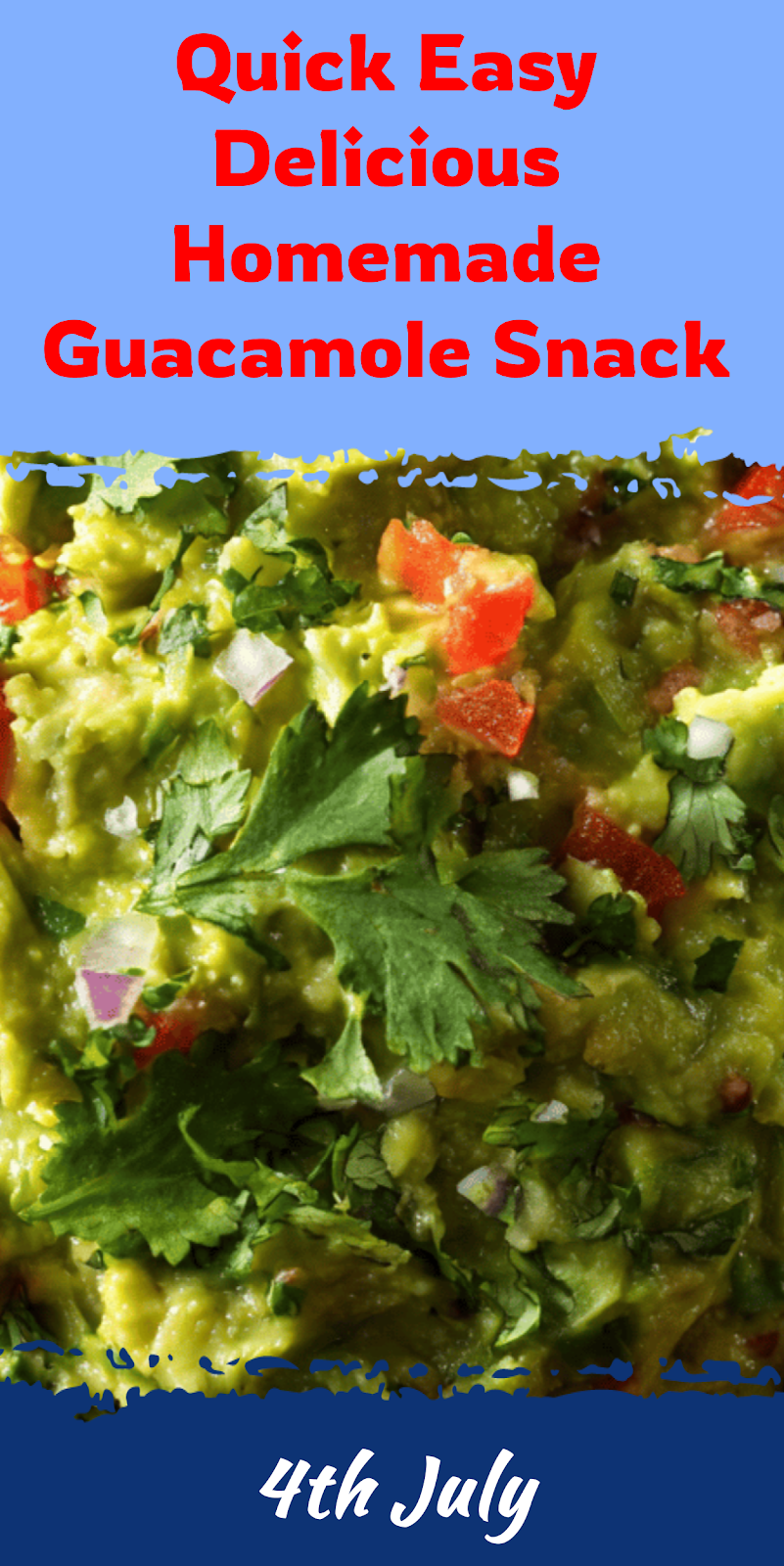 Quick Easy Homemade Guacamole Recipe for Snacks