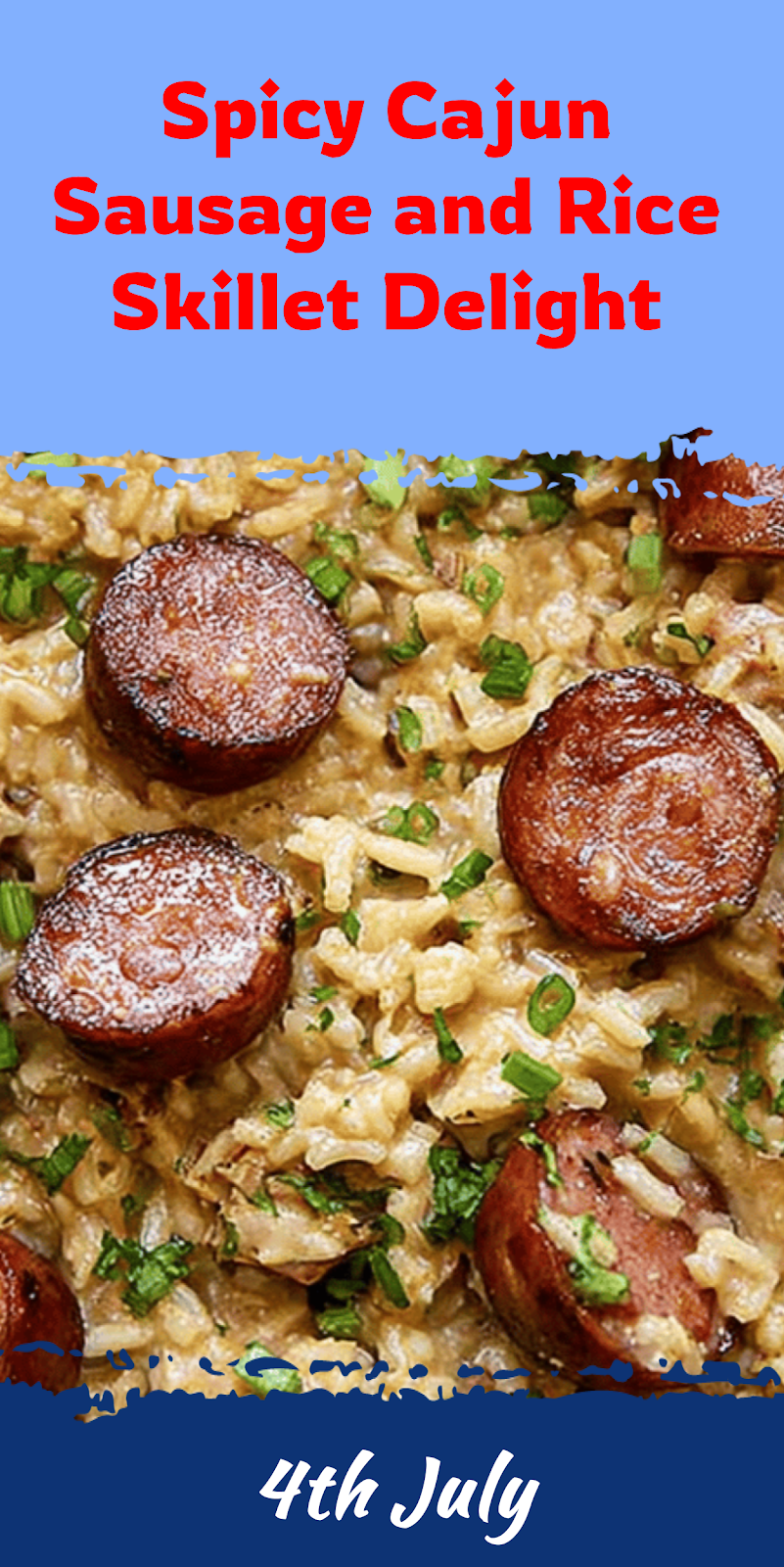 Spicy Cajun Sausage and Rice Delight