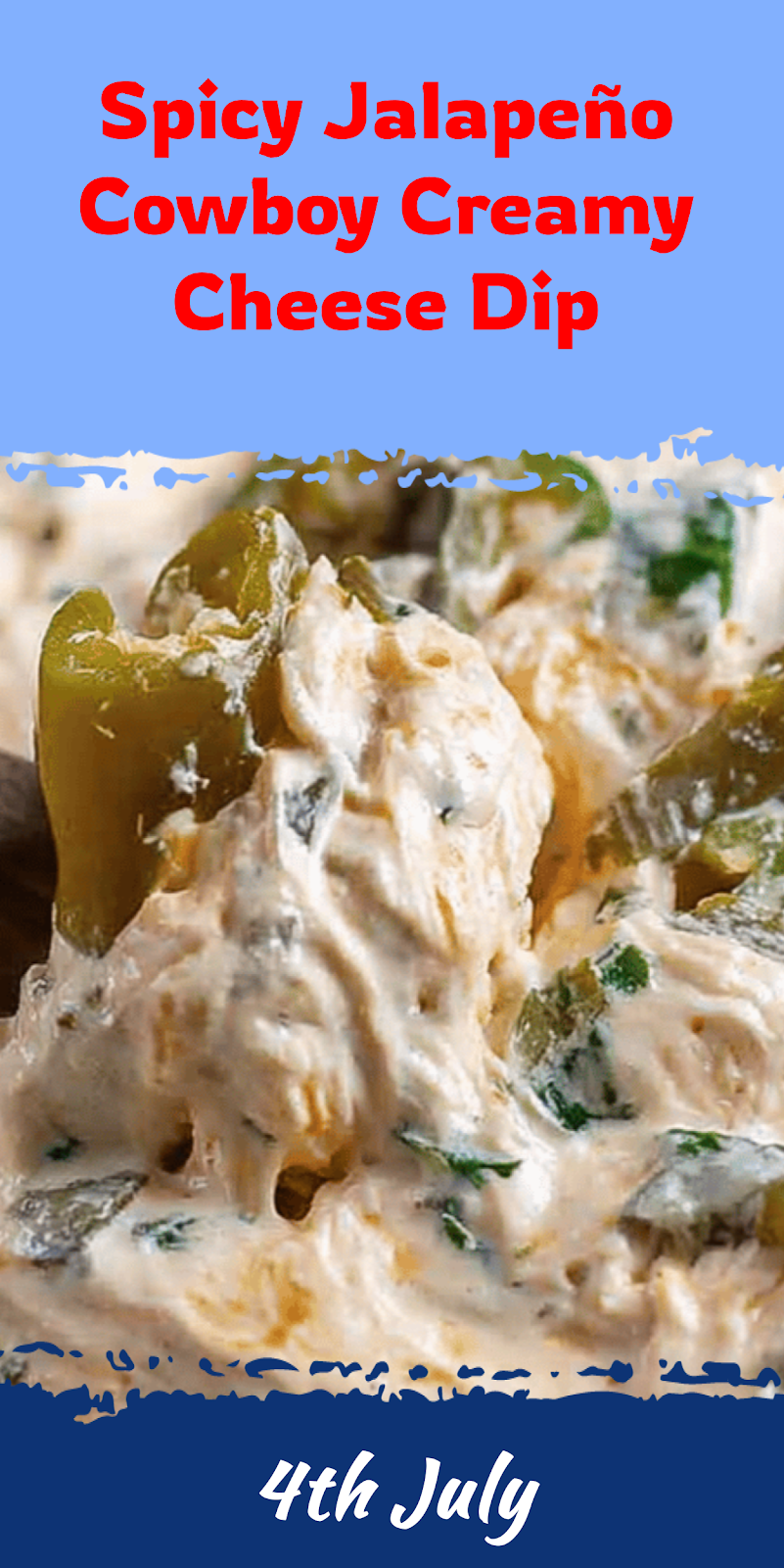 Spicy Jalapeño Cowboy Cream Cheese Dip