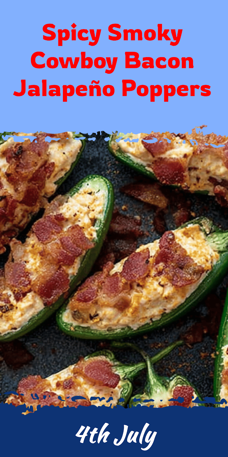 Spicy Cowboy Bacon Jalapeño Poppers