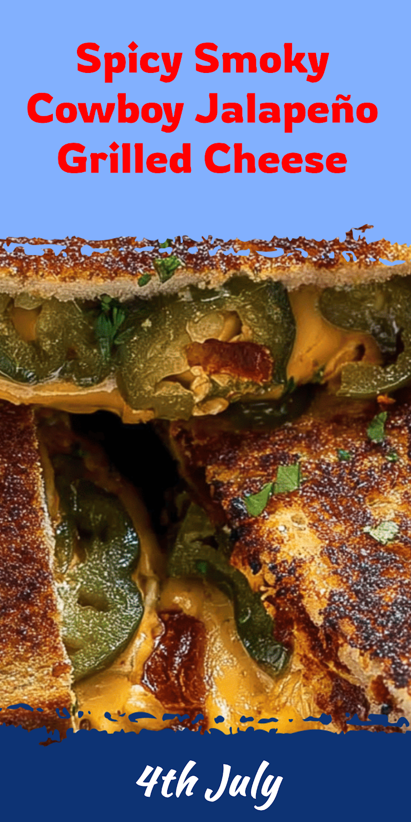 Spicy Cowboy Jalapeño Grilled Cheese