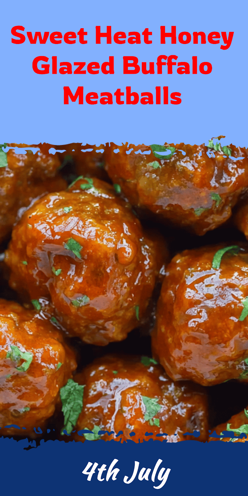 Sweet Heat Buffalo Meatballs
