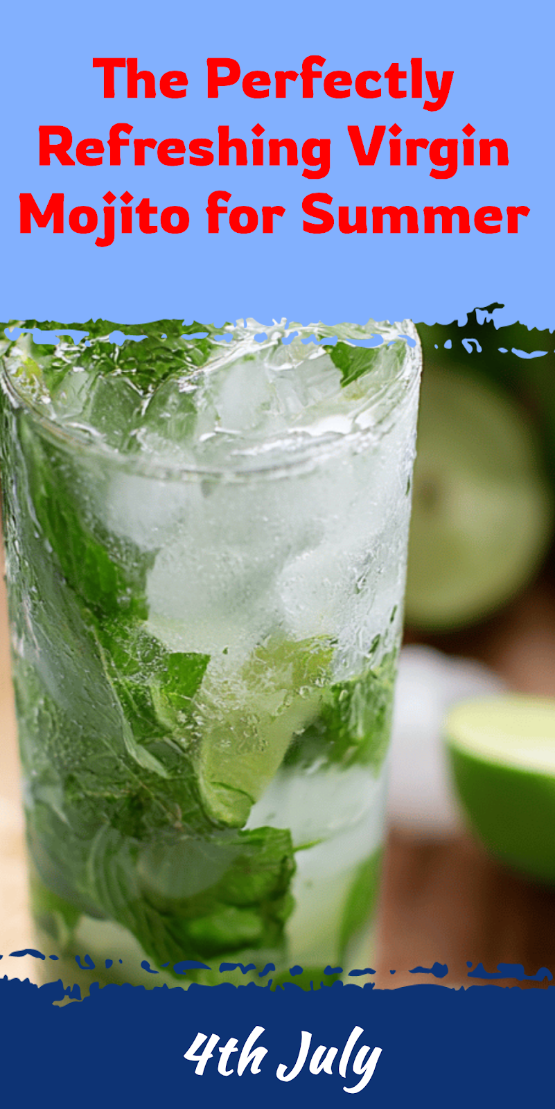 Refreshing Virgin Mojito for Summer